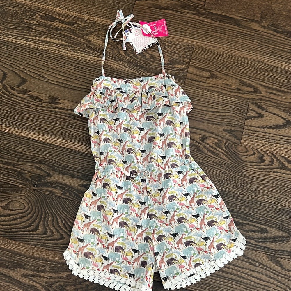 Popie’s Girls Romper Never Worn and With tags